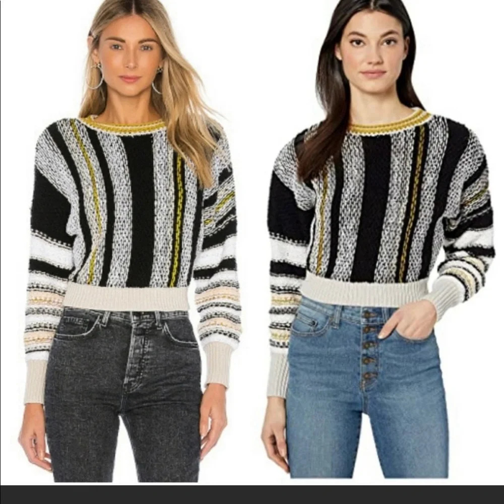 Free People Show Me Love Pullover size medium - Picture 2 of 9